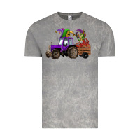 Cloud Rock mardi gras mask crawfish farm tractor Vintage Tee - RanaPortraitStore