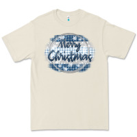 Bone merry christmas blue Premium Tee - MaliasSmallBusiness
