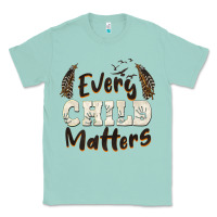 Seafoam every child matters Classic Tee - BarkalooDesign
