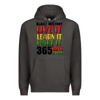 Smoke black history live it Premium Hoodie - FaDigitalArtStudio