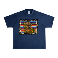 Navy Serape Cactus Urban Heavy Tee - Bettercallsaul