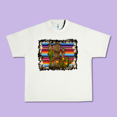 Serape Cactus Urban Heavy Tee Designed By Bettercallsaul
