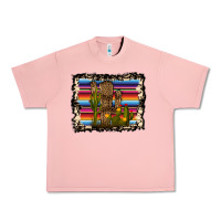 Salmon Serape Cactus Urban Heavy Tee - Bettercallsaul