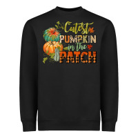 Black cutest pumpkin in the patch Heavyweight Sweatshirt - CowGirlArtShop