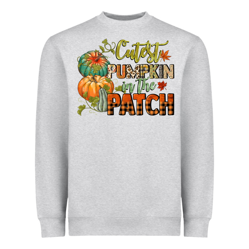 Cutest Pumpkin In The Patch Heavyweight Sweatshirt by CowGirlArtShop | Teevron