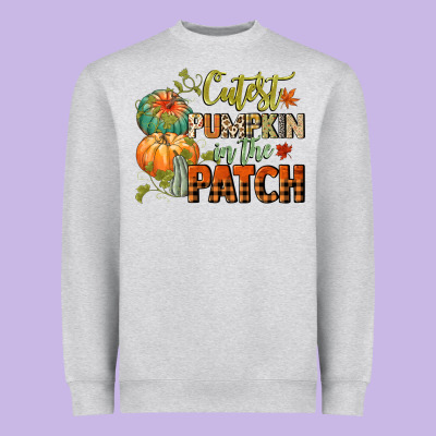 Cutest Pumpkin In The Patch Heavyweight Sweatshirt Designed By Cowgirlartshop