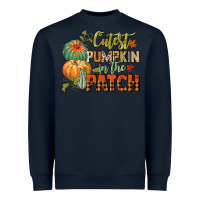 Navy cutest pumpkin in the patch Heavyweight Sweatshirt - CowGirlArtShop
