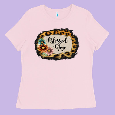 Blessed Gigi Ladies Tee Designed By Jasminsmagicworld