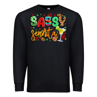Black sassy senorita Premium Sweatshirt - LillyAllenDesigns