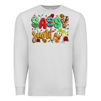 Dove Grey sassy senorita Premium Sweatshirt - LillyAllenDesigns