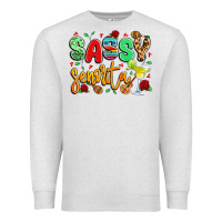 Oatmeal Heather sassy senorita Premium Sweatshirt - LillyAllenDesigns