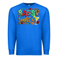 True Royal sassy senorita Premium Sweatshirt - LillyAllenDesigns