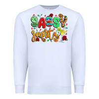 White sassy senorita Premium Sweatshirt - LillyAllenDesigns