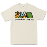 Bone peace love camping Premium Tee - NancyCooperArtShop