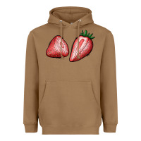 Toasted Coconut strawberries Heavyweight Hoodie - BundleAndBundleShop
