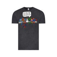 Vintage Black Superheros Vintage Tee - Bettercallsaul