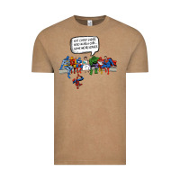 Vintage Coffee Superheros Vintage Tee - Bettercallsaul