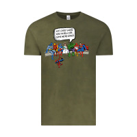 Vintage Olive Superheros Vintage Tee - Bettercallsaul