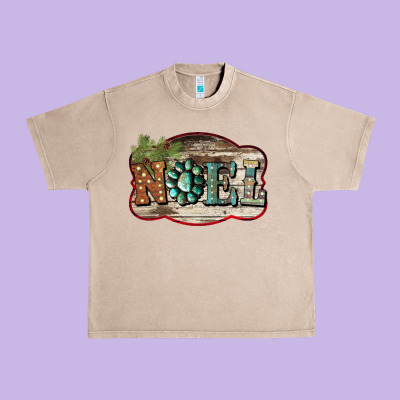 Christmas Noel Urban Heavy Tee Designed By Bettercallsaul