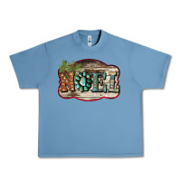 Pebble Blue Christmas Noel Urban Heavy Tee - Bettercallsaul