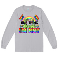 Moon Dust Let's get one thing straight i'm not Pride LGBTQ+ Long Sleeve Tee - NancyCooperArtShop
