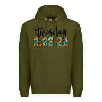 Army Green Twosday Premium Hoodie - RanaPortraitStore