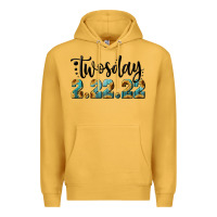 Mustard Twosday Premium Hoodie - RanaPortraitStore