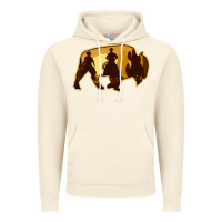 Vintage Artic Bison Silhouette Cowboy Vintage Hoodie - Bettercallsaul