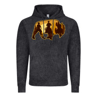 Vintage Black Bison Silhouette Cowboy Vintage Hoodie - Bettercallsaul