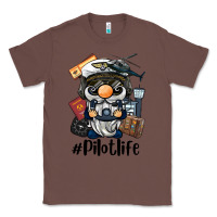 Chestnut pilot life gnome Classic Tee - BarkalooDesign