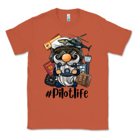 Copper pilot life gnome Classic Tee - BarkalooDesign