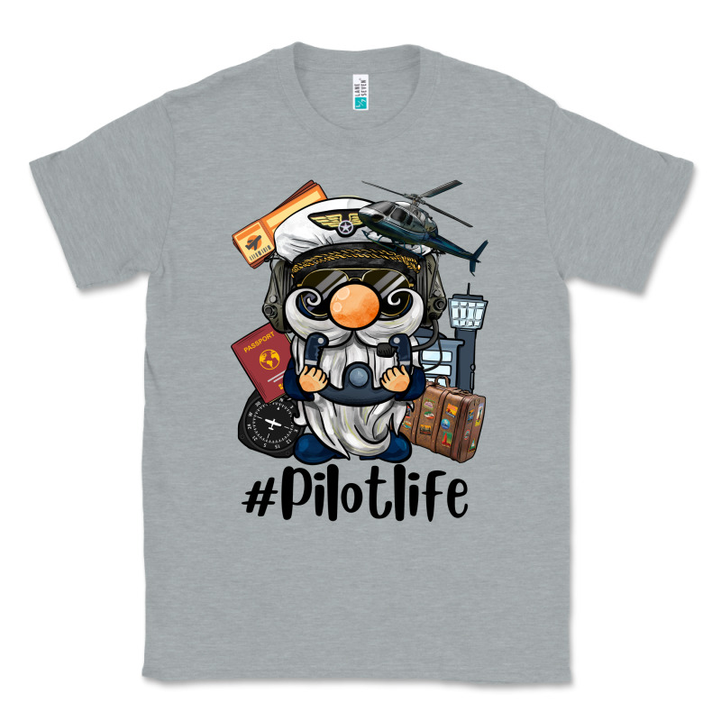 Pilot Life Gnome Classic Tee by BarkalooDesign | Teevron