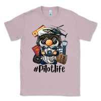 Lilac pilot life gnome Classic Tee - BarkalooDesign