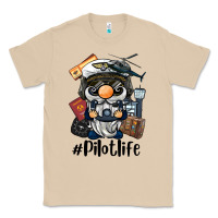 Mushroom pilot life gnome Classic Tee - BarkalooDesign