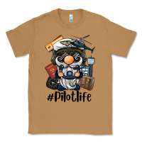 Toasted Coconut pilot life gnome Classic Tee - BarkalooDesign