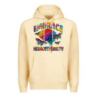 Pina Colada Embrace neurodiversity Autism Premium Hoodie - FaDigitalArtStudio