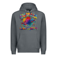 Rock Embrace neurodiversity Autism Premium Hoodie - FaDigitalArtStudio