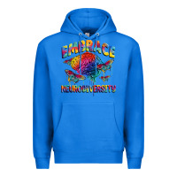 True Royal Embrace neurodiversity Autism Premium Hoodie - FaDigitalArtStudio