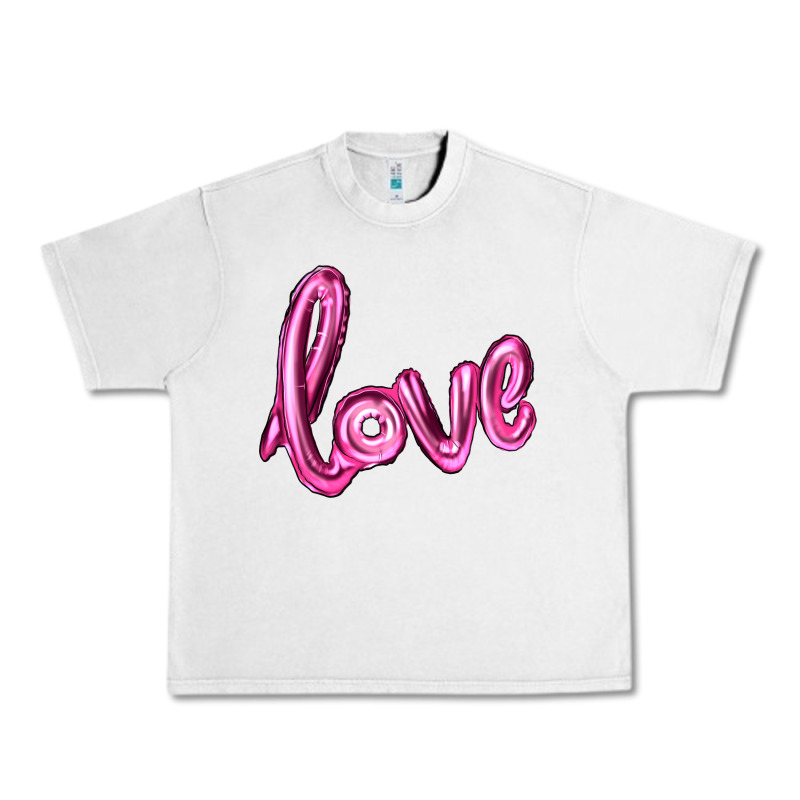 Valentine's Day Love Balloon Urban Heavy Tee by RanaPortraitStore | Teevron