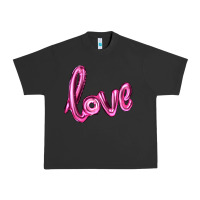 Pigment Black valentine's day love balloon Urban Heavy Tee - RanaPortraitStore
