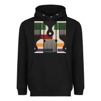 Black afro comb seamless pattern Heavyweight Hoodie - BundleAndBundleShop