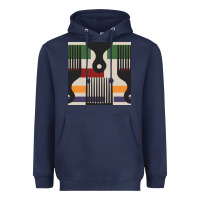 Navy afro comb seamless pattern Heavyweight Hoodie - BundleAndBundleShop