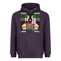 Plum afro comb seamless pattern Heavyweight Hoodie - BundleAndBundleShop