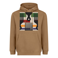 Toasted Coconut afro comb seamless pattern Heavyweight Hoodie - BundleAndBundleShop