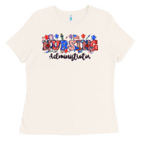 Bone 4th of july nursing administrator Ladies Tee - NancyCooperArtShop