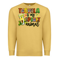 Antique Gold tequila is my spirit animal Premium Sweatshirt - LillyAllenDesigns
