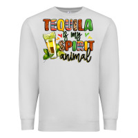 Dove Grey tequila is my spirit animal Premium Sweatshirt - LillyAllenDesigns