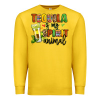 Lemon tequila is my spirit animal Premium Sweatshirt - LillyAllenDesigns