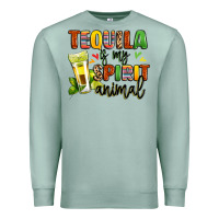 Seafoam tequila is my spirit animal Premium Sweatshirt - LillyAllenDesigns