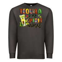 Smoke tequila is my spirit animal Premium Sweatshirt - LillyAllenDesigns